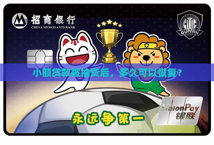 小额贷款被抽贷多久可以恢复