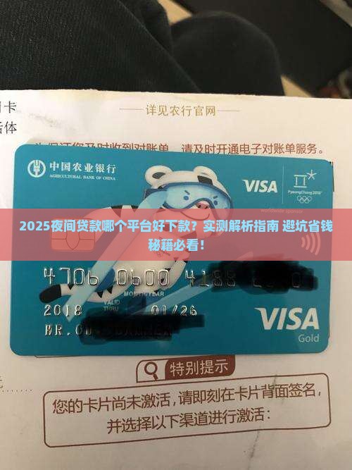 夜间贷款哪个平台好下款
