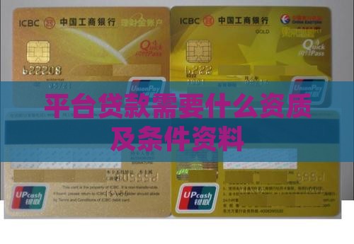 平台贷款需要什么资质