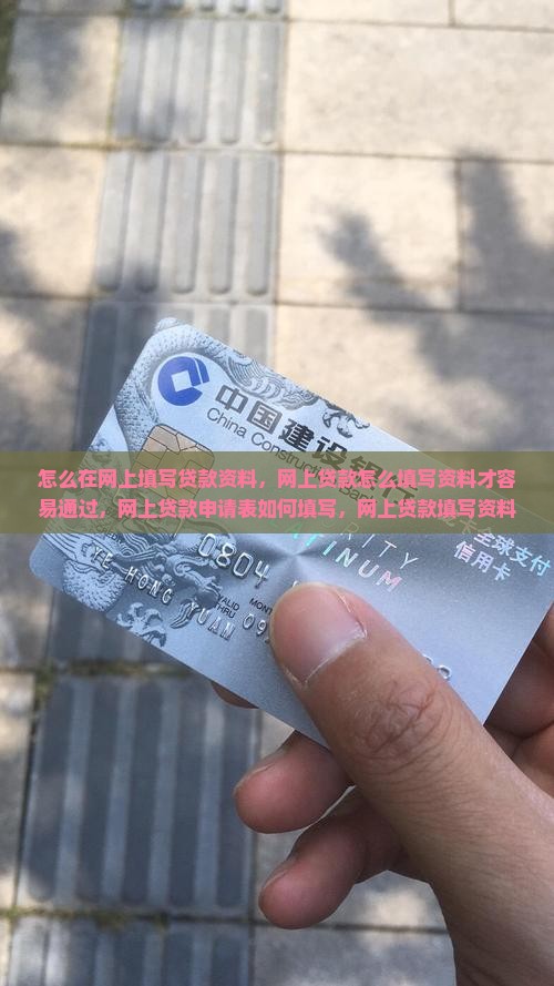 怎么在网上填写贷款资料