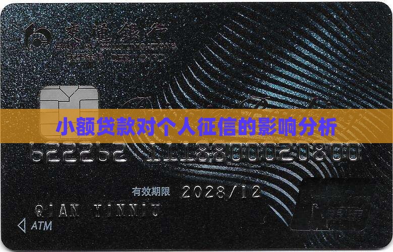 小额贷款与征信系统