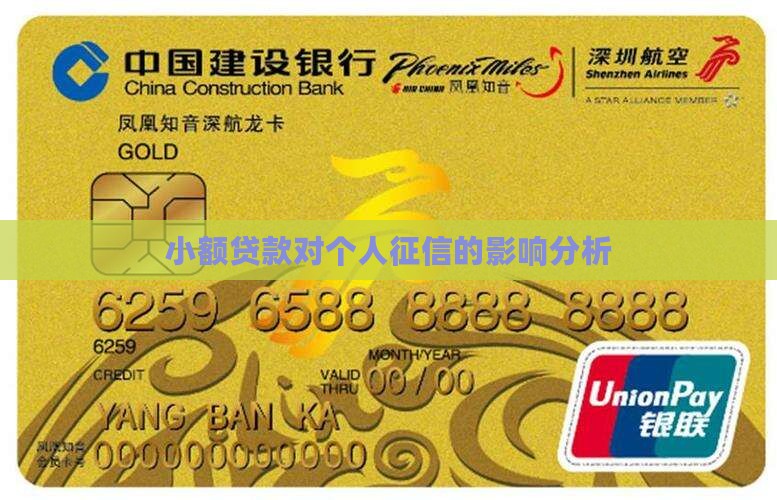 小额贷款与征信系统