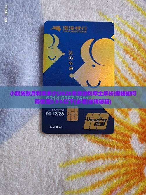 小额贷款月利率多少