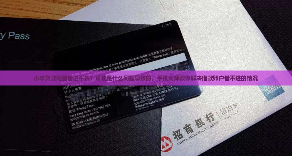 小米贷款随星借进不去了