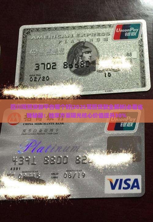 四川驾照贷款平台哪个好