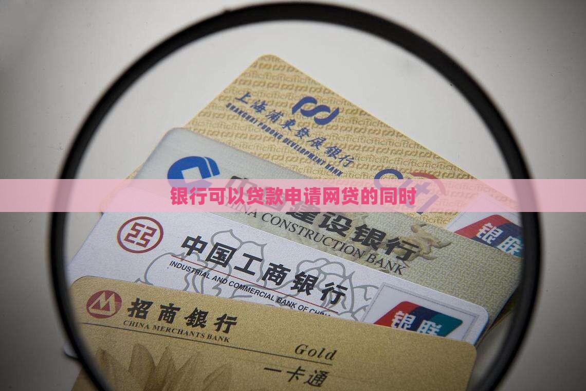 银行可以贷款申请网贷的同时