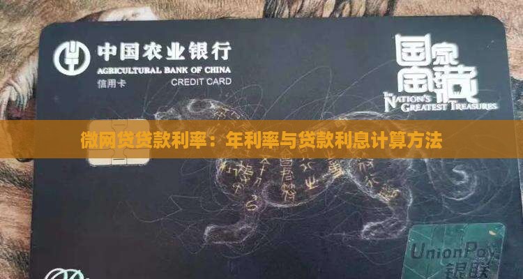 微网贷贷款利率