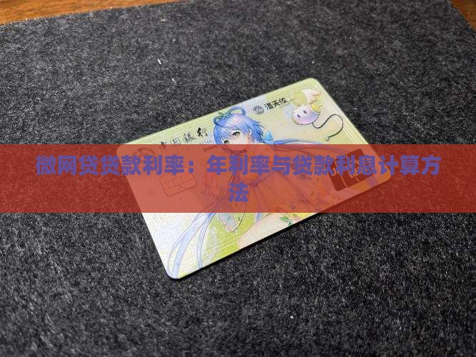 微网贷贷款利率