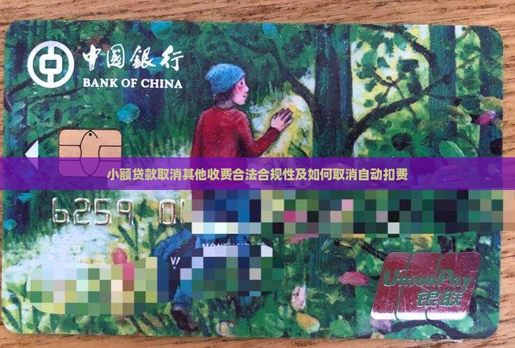 小额贷款取消其他收费
