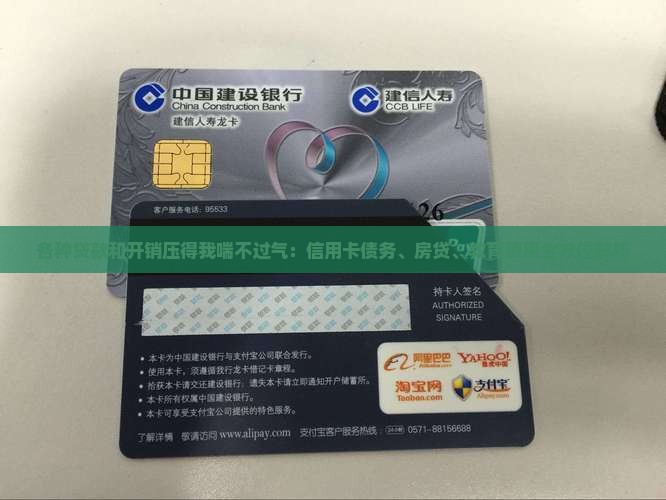 各种贷款和开销压得我