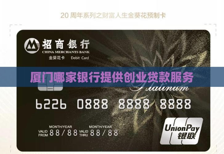 厦门创业贷款去哪家银行