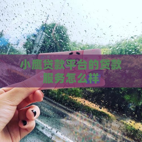 小鹰贷款平台怎么样