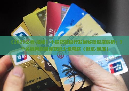 小微贷款银行怎样发展