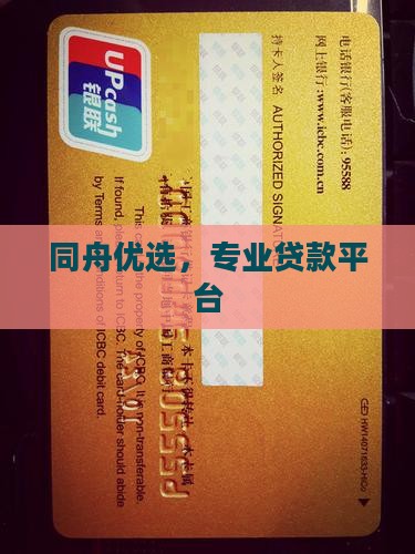 同舟优选贷款平台