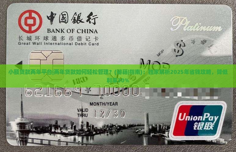 小额贷款两年平台