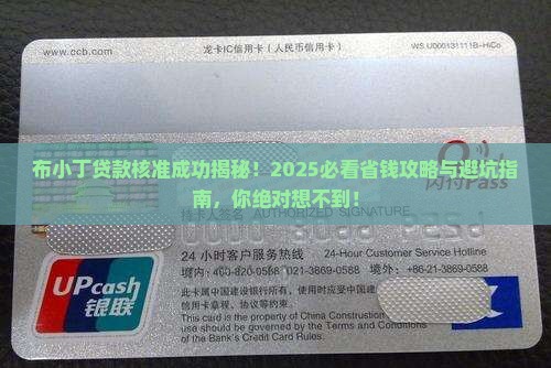 布小丁贷贷款核准成功