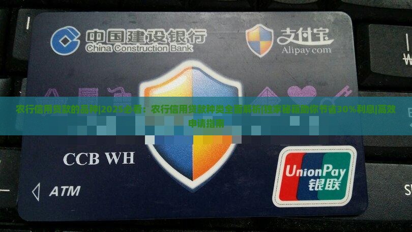 农行信用贷款的品种