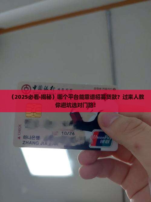 哪个平台可以招募贷款