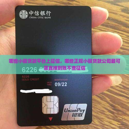 哪些小额贷款平台上征信