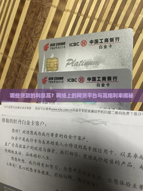哪些贷款是网贷呢利息高