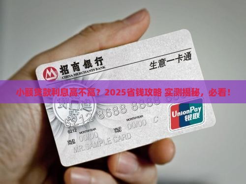 小额贷款利息低还是高