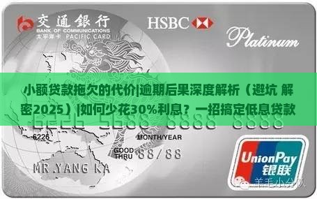 小额贷款拖欠的代价