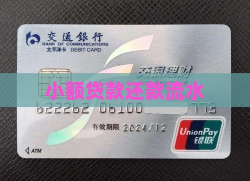 小额贷款还款流水