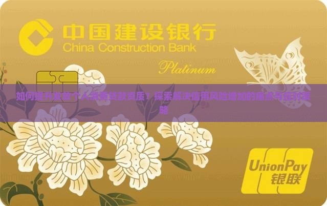 如何提升发放个人消费贷款资质？探索解决信用风险增加的痛点与应对策略