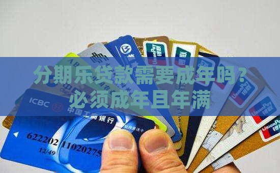 分期乐贷款需要成年吗？必须成年且年满
