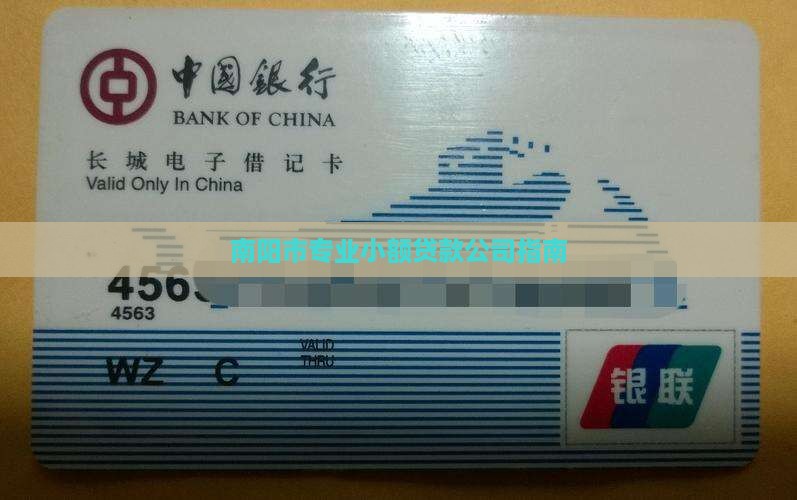南阳市专业小额贷款公司指南