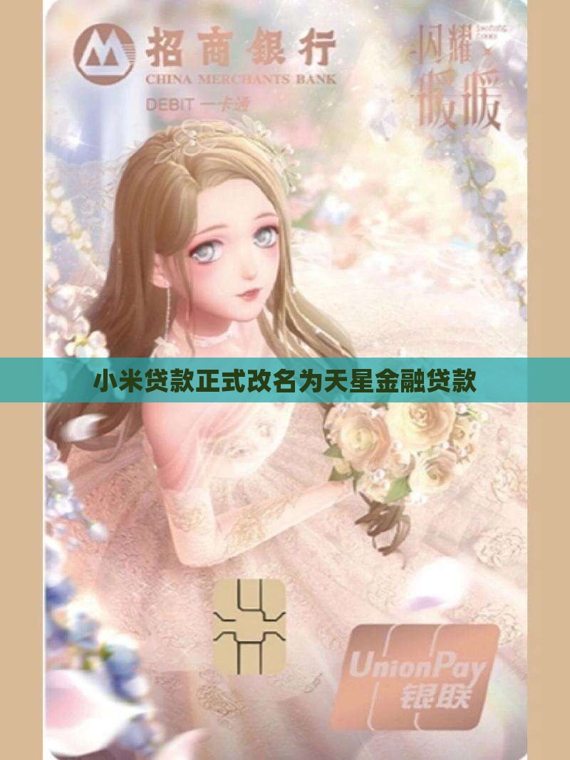 小米贷款正式改名为天星金融贷款