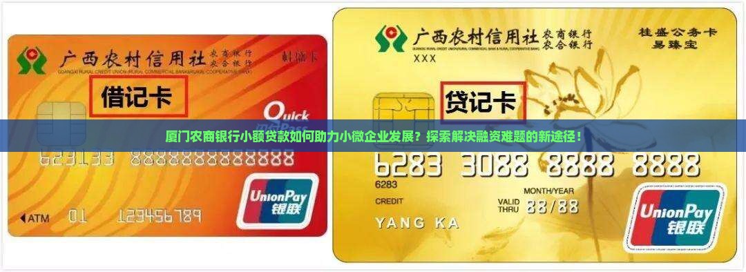 厦门农商银行小额贷款如何助力小微企业发展？探索解决融资难题的新途径！