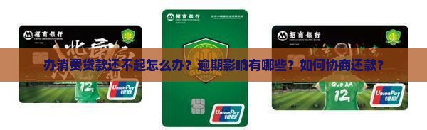 办消费贷款还不起怎么办？逾期影响有哪些？如何协商还款？