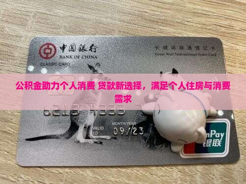 公积金助力个人消费 贷款新选择，满足个人住房与消费需求