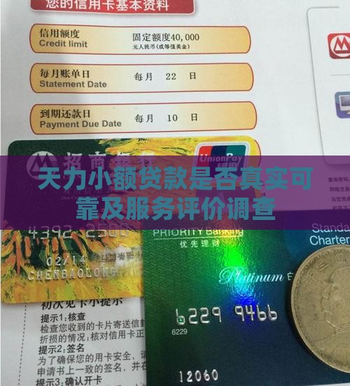 天力小额贷款是否真实可靠及服务评价调查