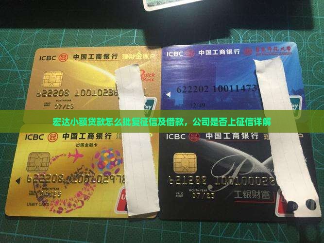 宏达小额贷款怎么批复征信及借款，公司是否上征信详解