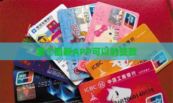 哪个最新APP可以的贷款