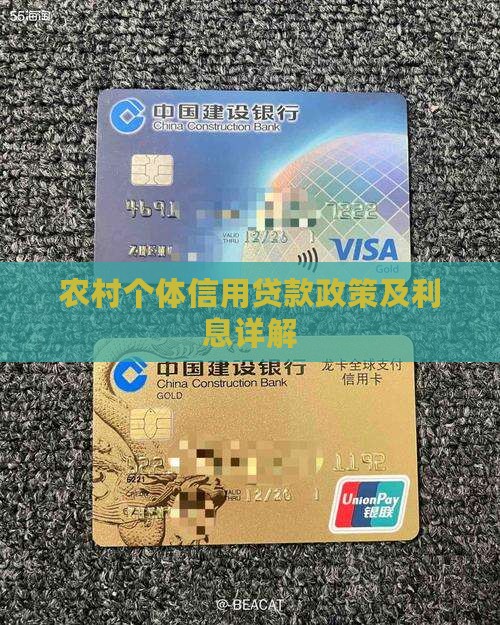 农村个体信用贷款政策及利息详解