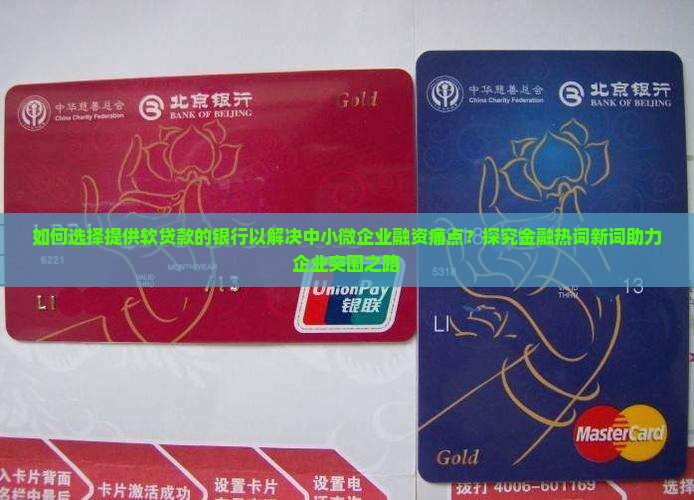 如何选择提供软贷款的银行以解决中小微企业融资痛点？探究金融热词新词助力企业突围之路