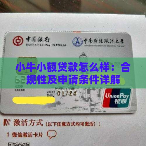 小牛小额贷款怎么样：合规性及申请条件详解