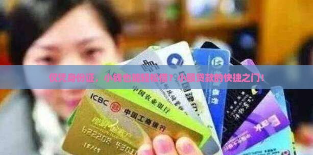 仅凭身份证，小钱也能轻松借？小额贷款的快捷之门！