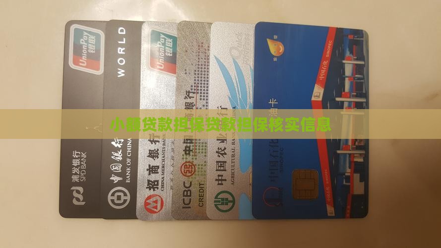 小额贷款担保贷款担保核实信息