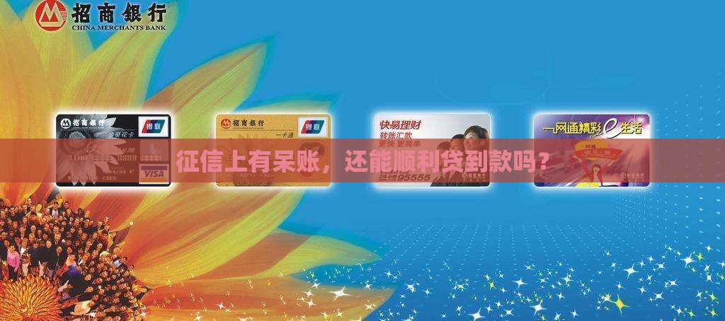 征信上有呆账，还能顺利贷到款吗？