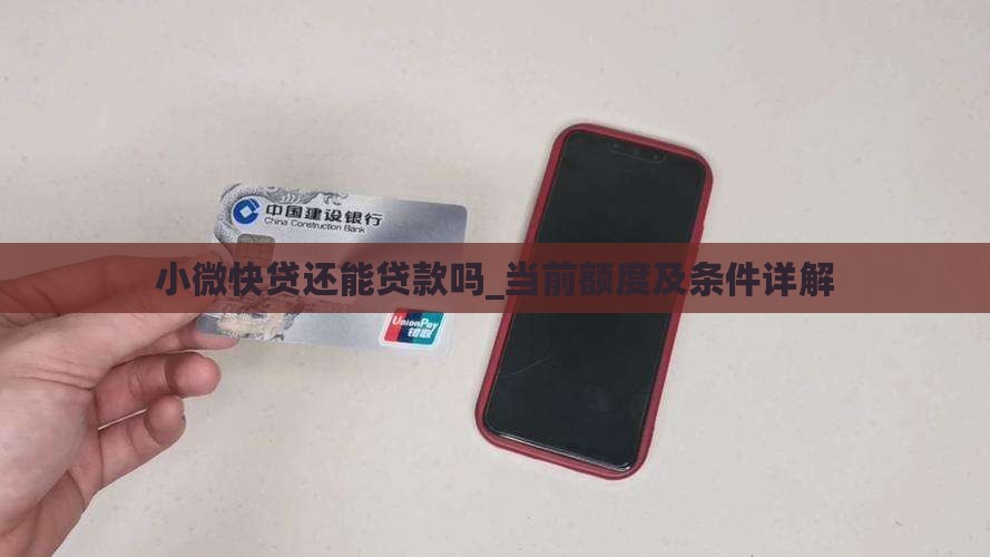 小微快贷还能贷款吗_当前额度及条件详解