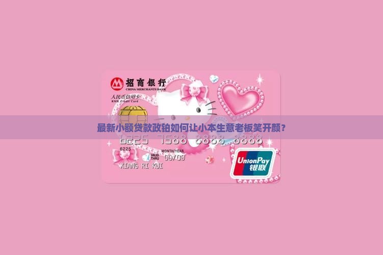 最新小额贷款政铂如何让小本生意老板笑开颜？