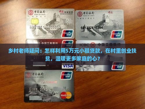 乡村老师疑问：怎样利用5万元小额贷款，在村里创业扶贫，温暖更多家庭的心？