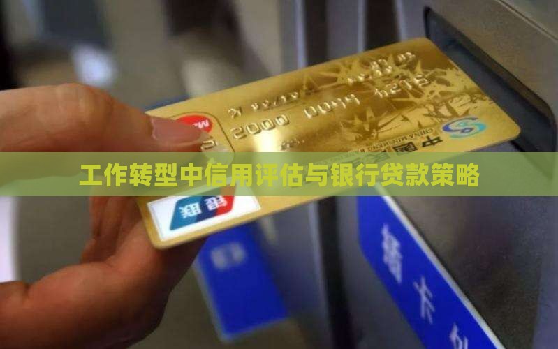 工作转型中信用评估与银行贷款策略