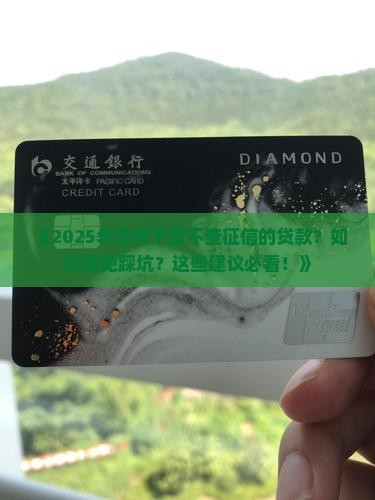 容易下款不查征信的贷款