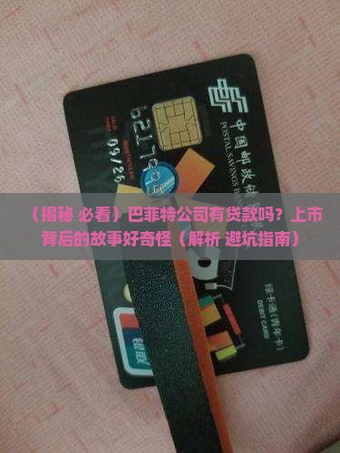 巴菲特公司有贷款吗上市