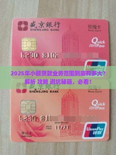 小额贷款业务的范围包括
